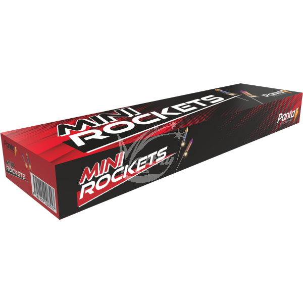 Mini Rockets (50ks) - hvízdalky - Kliknutím zobrazíte detail obrázku.